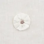 BUTTON FLOWER SHEER Fabric – IVORY | Schumacher | Wallpaper BUTTON FLOWER SHEER fabric IVORY color by Schumacher
