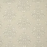 Byron Embroidered Wool Fabric – OAT | Schumacher | Wallpaper Byron Embroidered Wool fabric OAT color by Schumacher