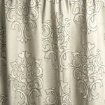 Byron Embroidered Wool Fabric – OAT | Schumacher | Wallpaper Byron Embroidered Wool fabric OAT color by Schumacher