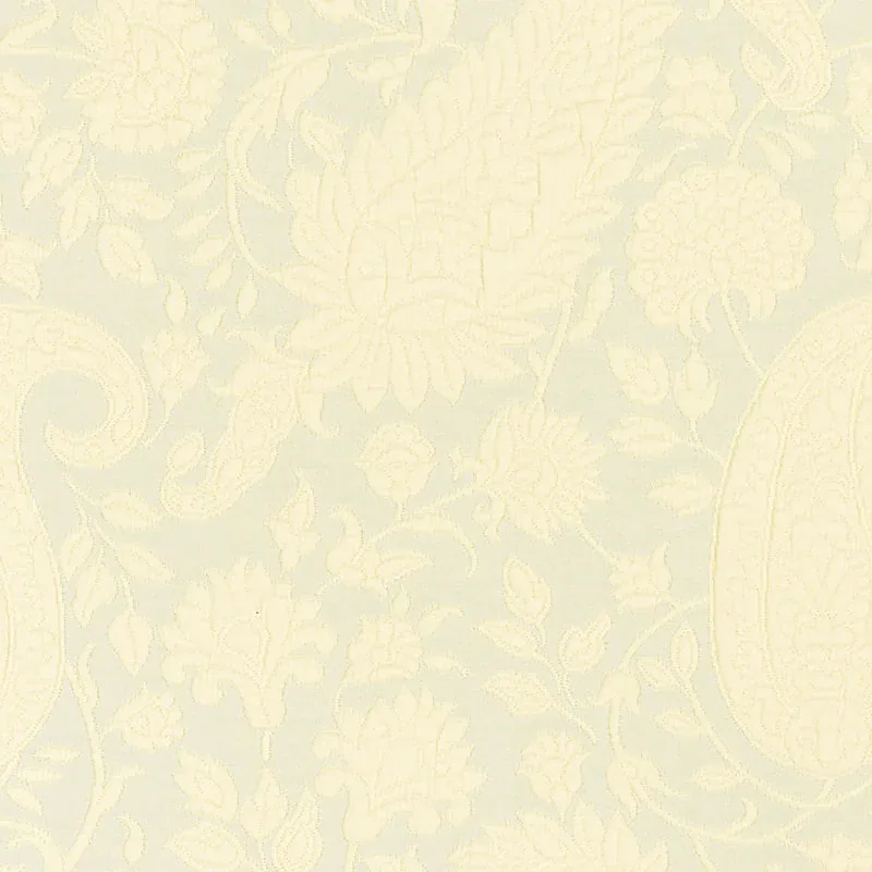 CACHEMIRE CORTONA fabric AQUA color by Schumacher