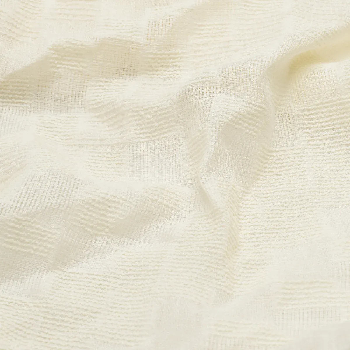 CADENCE LINEN SHEER Fabric – IVORY | Schumacher | Wallpaper CADENCE LINEN SHEER fabric IVORY color by Schumacher