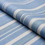 CAJAMARCA STRIPE Fabric – CHAMBRAY | Schumacher | Wallpaper CAJAMARCA STRIPE fabric CHAMBRAY color by Schumacher