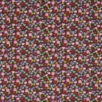 CALICO Fabric – MULTI ON BROWN | Schumacher | Wallpaper Twin CALICO fabric MULTI ON BROWN color by Schumacher