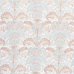 CALICUT Fabric – AQUA | Schumacher | Wallpaper Twins CALICUT fabric AQUA color by Schumacher