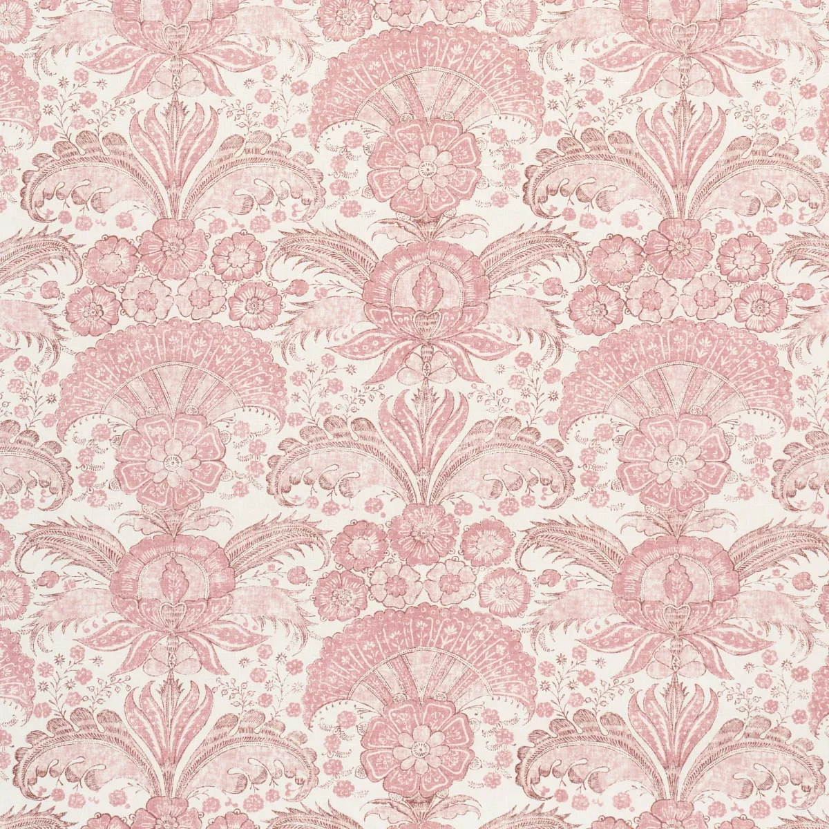 CALICUT fabric BLUSH color by Schumacher