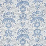 CALICUT fabric DELFT color by Schumacher