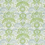 CALICUT Fabric – LEAF | Schumacher | Wallpaper Twins CALICUT fabric LEAF color by Schumacher