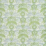 CALICUT Fabric – LEAF | Schumacher | Wallpaper Twins CALICUT fabric LEAF color by Schumacher
