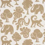 CALL OF THE JUNGLE Fabric – NEUTRAL | Schumacher | Wallpaper CALL OF THE JUNGLE fabric NEUTRAL color by Schumacher