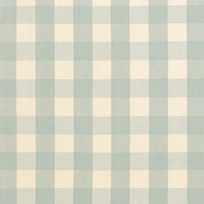 63037 | CAMDEN COTTON CHECK – AQUA