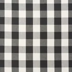CAMDEN COTTON CHECK Fabric – BLACK | Schumacher | Wallpaper CAMDEN COTTON CHECK fabric BLACK color by Schumacher