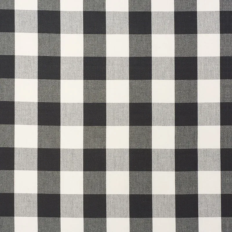 63044 | CAMDEN COTTON CHECK – BLACK