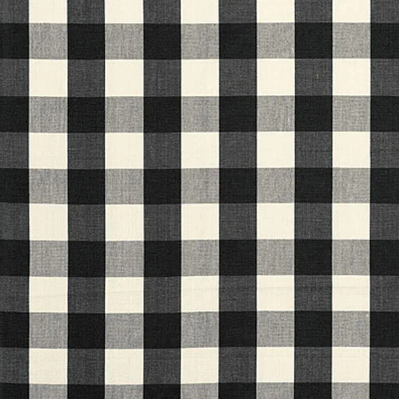 63042 | CAMDEN COTTON CHECK – EBONY