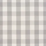 CAMDEN COTTON CHECK Fabric – GREY | Schumacher | Wallpaper T CAMDEN COTTON CHECK fabric GREY color by Schumacher