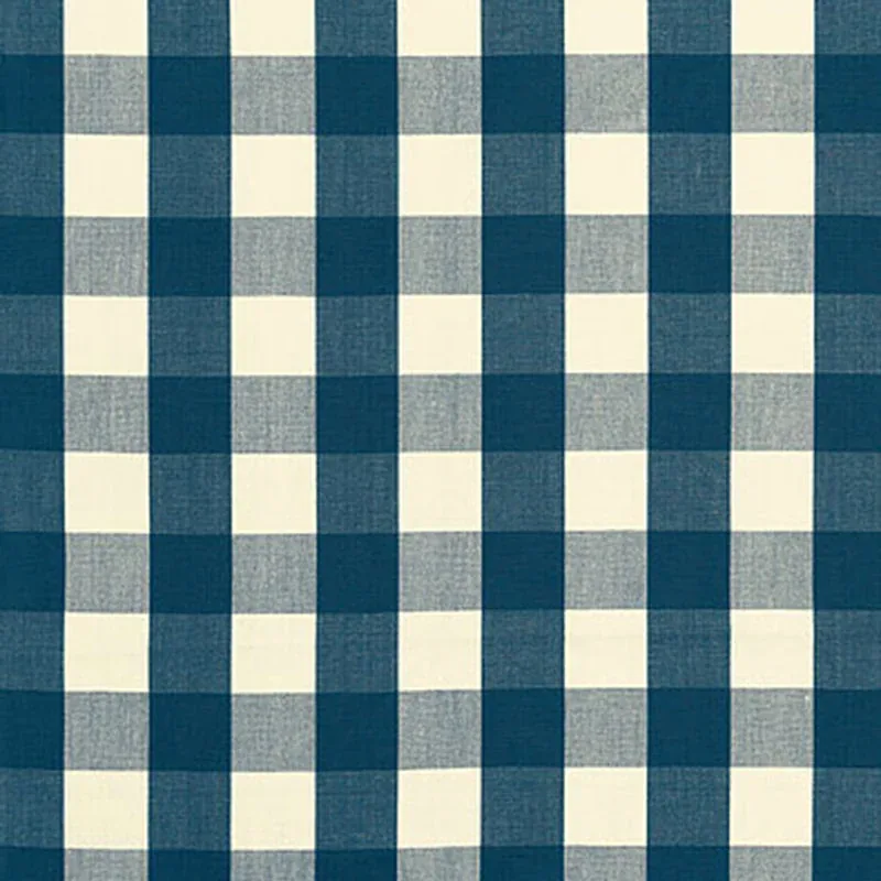63039 | CAMDEN COTTON CHECK – INDIGO