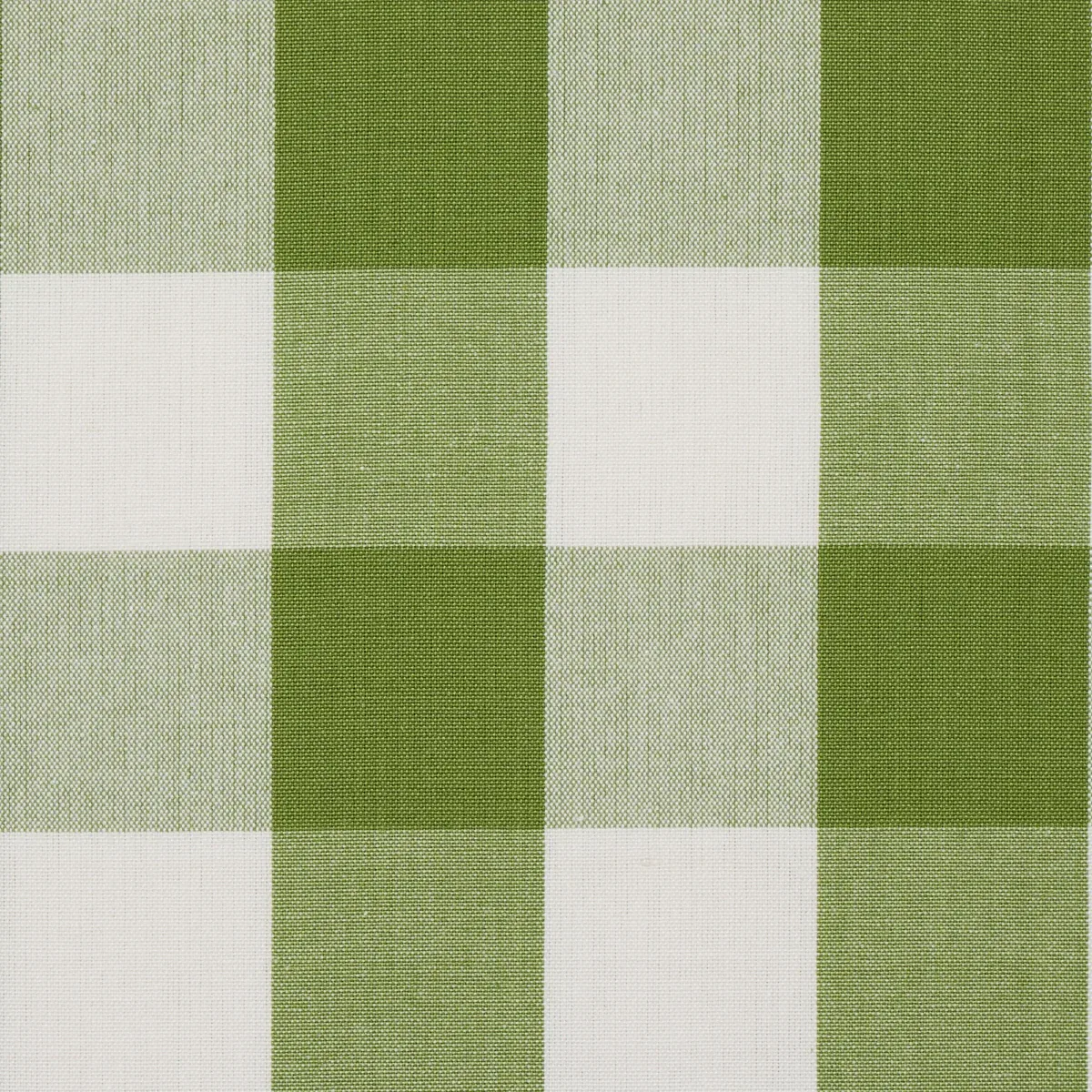 CAMDEN COTTON CHECK Fabric – LEAF | Schumacher | Wallpaper T CAMDEN COTTON CHECK fabric LEAF color by Schumacher