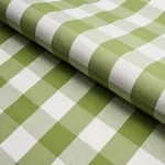CAMDEN COTTON CHECK Fabric – LEAF | Schumacher | Wallpaper T CAMDEN COTTON CHECK fabric LEAF color by Schumacher