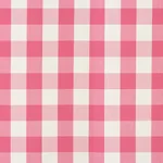 CAMDEN COTTON CHECK Fabric – MAGENTA | Schumacher | Wallpape CAMDEN COTTON CHECK fabric MAGENTA color by Schumacher