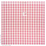 CAMDEN COTTON CHECK Fabric – MAGENTA | Schumacher | Wallpape CAMDEN COTTON CHECK fabric MAGENTA color by Schumacher