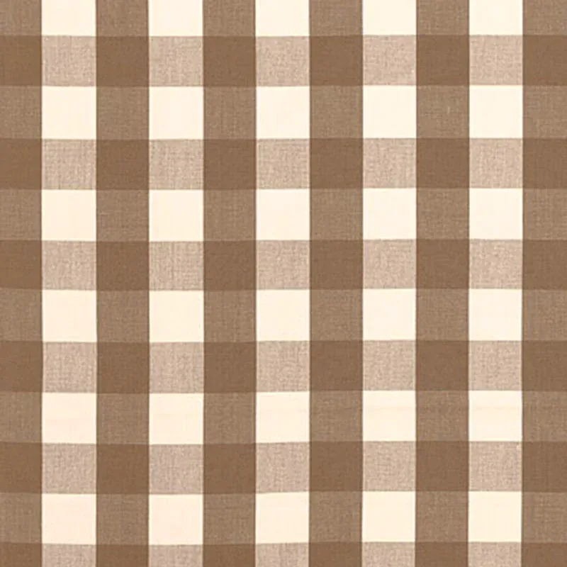 63040 | CAMDEN COTTON CHECK – MOCHA