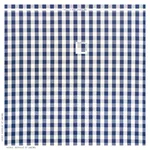 CAMDEN COTTON CHECK Fabric – NAVY | Schumacher | Wallpaper T CAMDEN COTTON CHECK fabric NAVY color by Schumacher