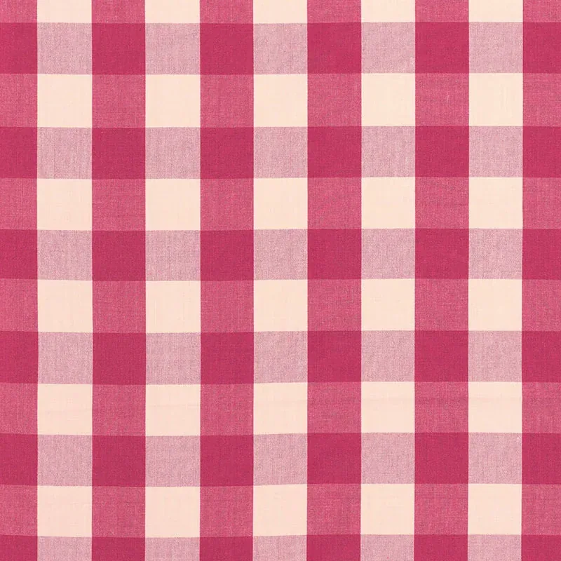 63035 | CAMDEN COTTON CHECK – RASPBERRY