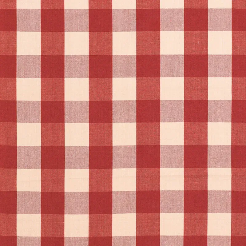 63034 | CAMDEN COTTON CHECK – RED