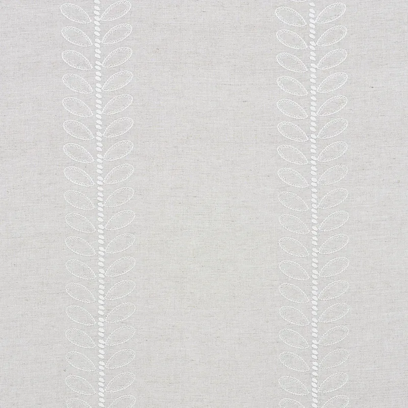 CAMILE EMBROIDERY fabric NATURAL color by Schumacher