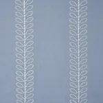 CAMILE EMBROIDERY Fabric – SKY | Schumacher | Wallpaper Twin CAMILE EMBROIDERY fabric SKY color by Schumacher