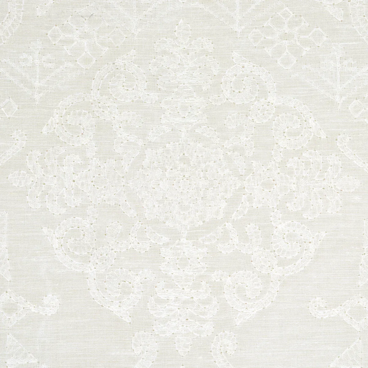 CAMILLA SHEER fabric IVORY color by Schumacher