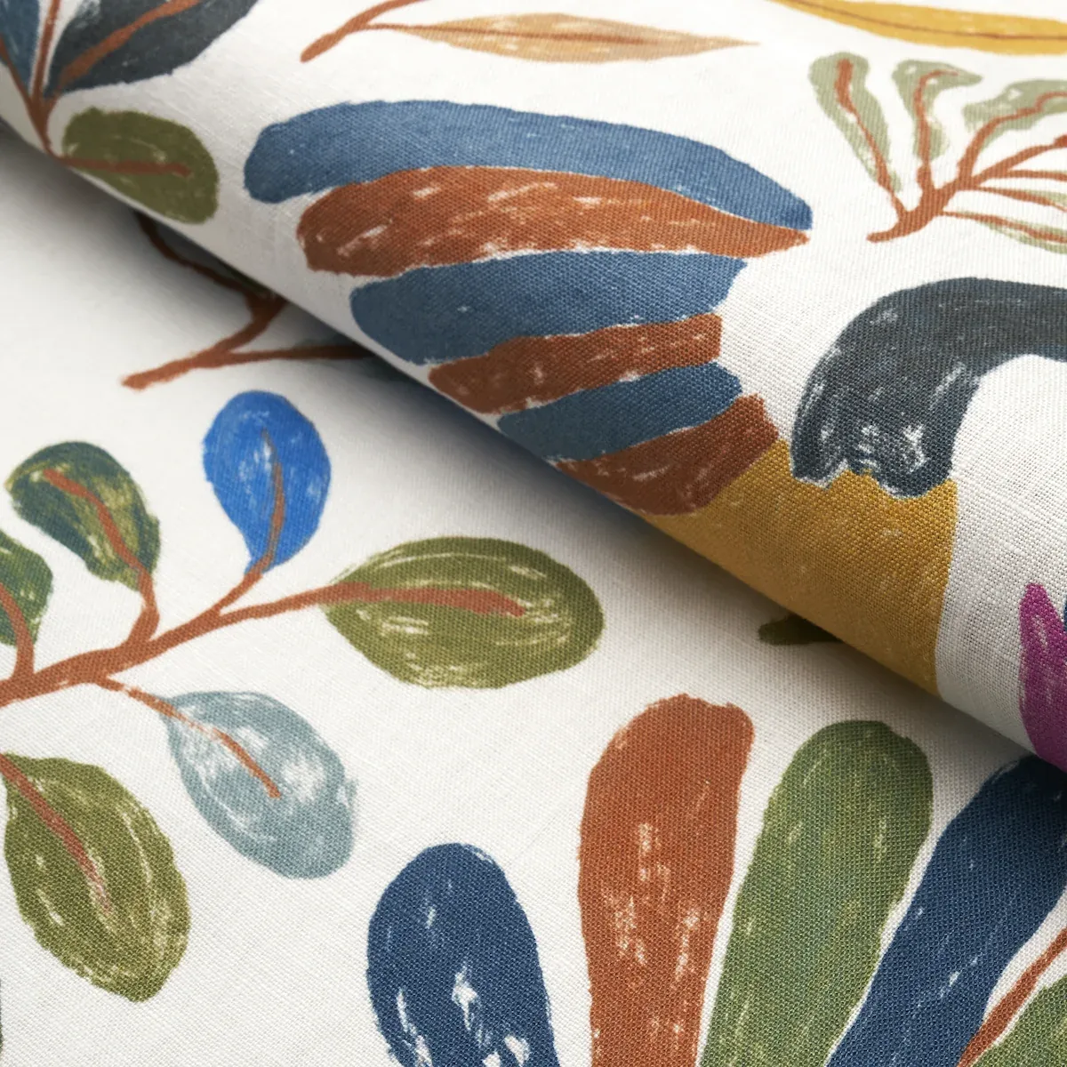 CANOPY Fabric – MULTI BIRDS | Schumacher | Wallpaper Twins CANOPY fabric MULTI BIRDS color by Schumacher