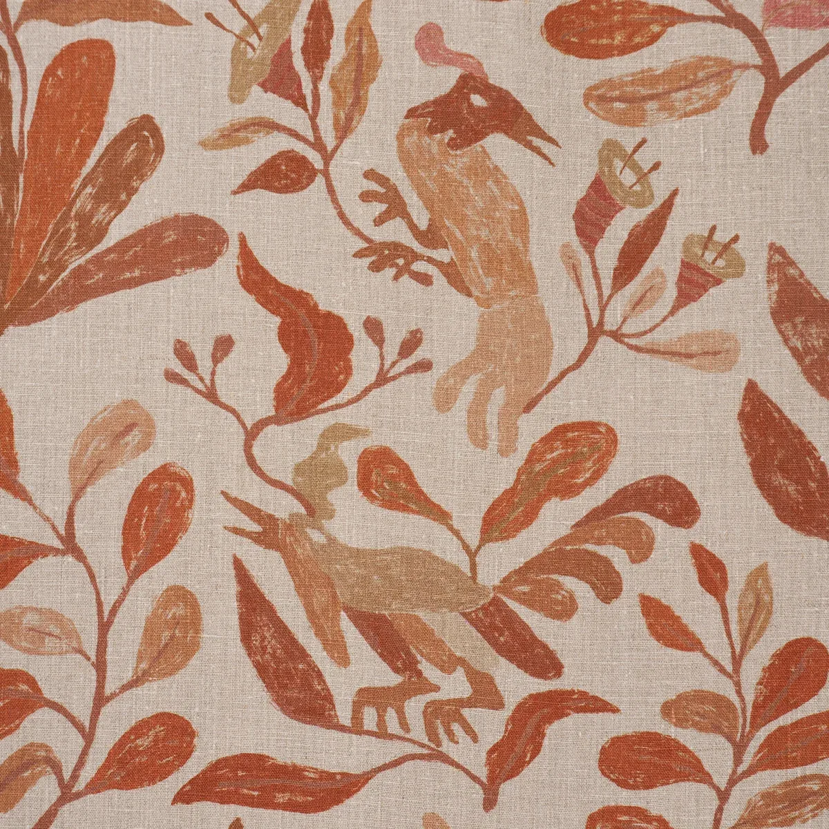 CANOPY Fabric – TERRACOTTA | Schumacher | Wallpaper Twins CANOPY fabric TERRACOTTA color by Schumacher