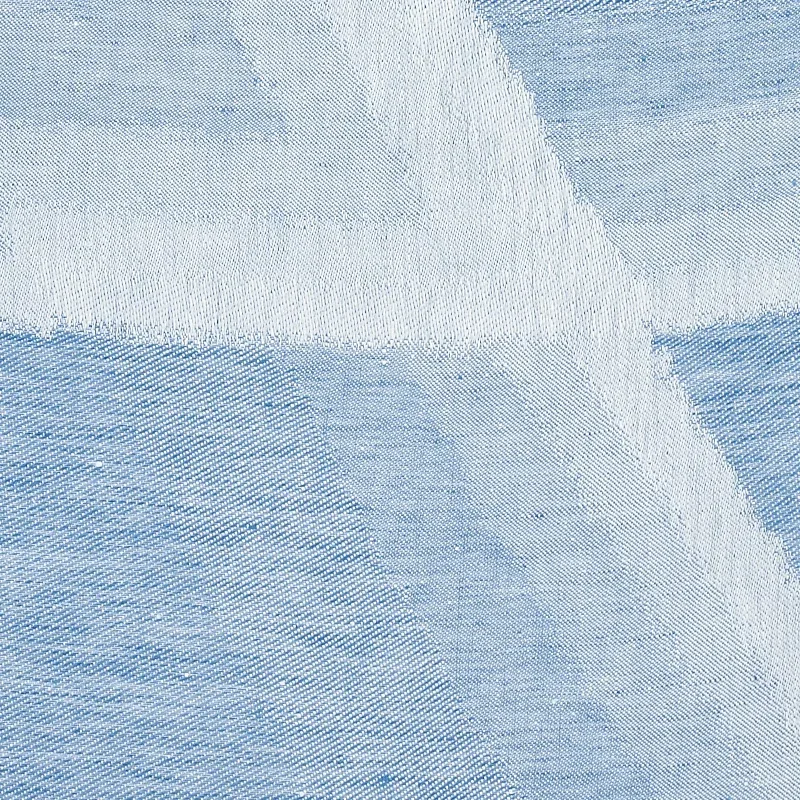 CANSO CASEMENT Fabric – BLUE | Schumacher | Wallpaper Twins CANSO CASEMENT fabric BLUE color by Schumacher