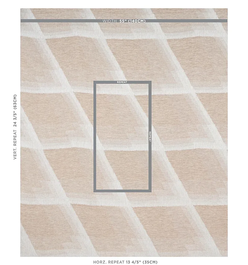 CANSO CASEMENT Fabric – NATURAL | Schumacher | Wallpaper Twi CANSO CASEMENT fabric NATURAL color by Schumacher