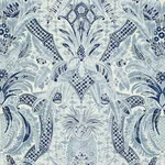 CAP FERRAT Fabric – PACIFIC | Schumacher | Wallpaper Twins CAP FERRAT fabric PACIFIC color by Schumacher