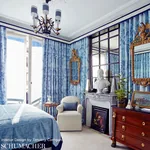 CAP FERRAT Fabric – PACIFIC | Schumacher | Wallpaper Twins CAP FERRAT fabric PACIFIC color by Schumacher