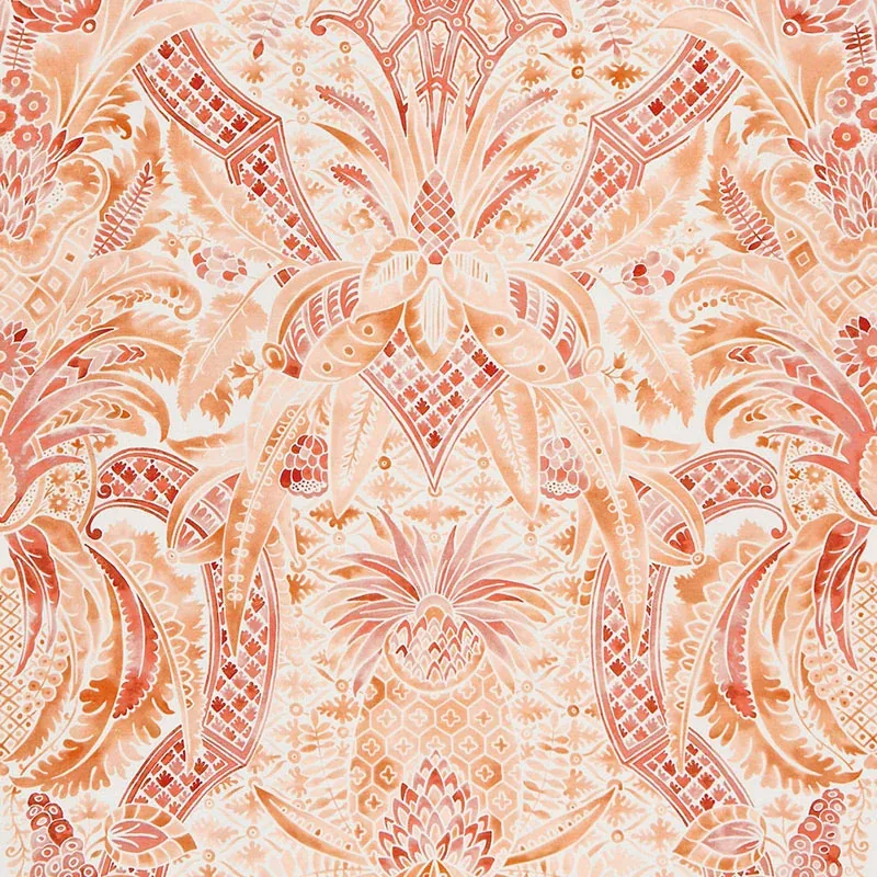 CAP FERRAT fabric SUNSET color by Schumacher