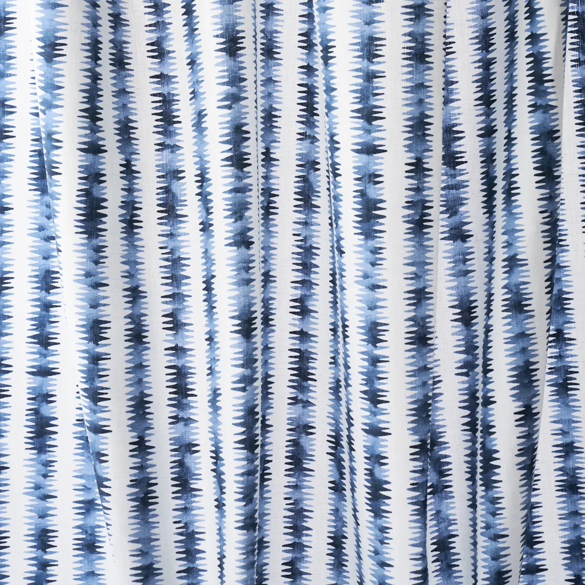 CARDIOGRAM Fabric – BLUE | Schumacher | Wallpaper Twins CARDIOGRAM fabric BLUE color by Schumacher