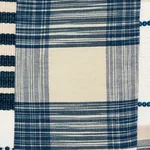 CARLISLE PATCHWORK Fabric – INDIGO | Schumacher | Wallpaper CARLISLE PATCHWORK fabric INDIGO color by Schumacher