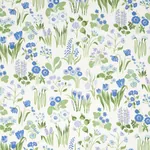 CARLY Fabric – BLUE BELL | Schumacher | Wallpaper Twins CARLY fabric BLUE BELL color by Schumacher