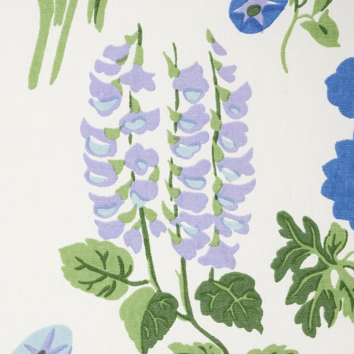 CARLY Fabric – BLUE BELL | Schumacher | Wallpaper Twins CARLY fabric BLUE BELL color by Schumacher