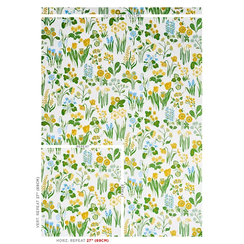 CARLY Fabric – SKY | Schumacher | Wallpaper Twins CARLY fabric SKY color by Schumacher