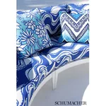 CARMEL COASTLINE PRINT Fabric – SURF | Schumacher | Wallpape CARMEL COASTLINE PRINT fabric SURF color by Schumacher