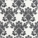 CAROLINA fabric EBONY color by Schumacher