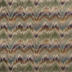 CARPENTER FLAMESTITCH fabric MOSS color by Schumacher