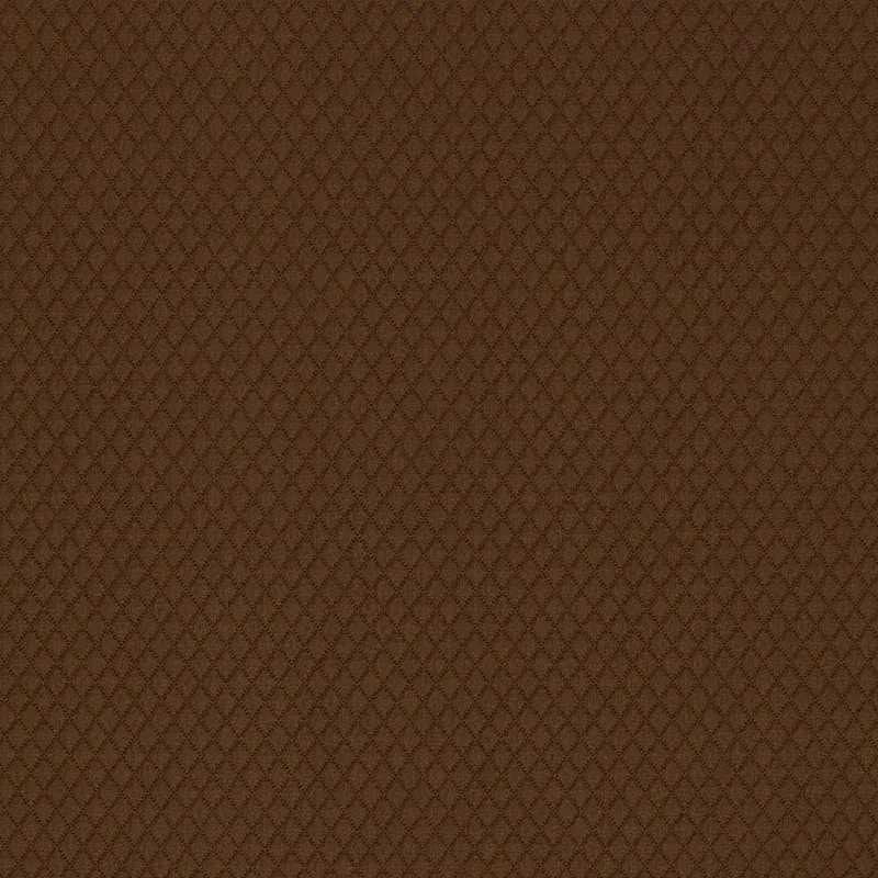 CARREAU MATELASSÉ fabric MOCHA color by Schumacher