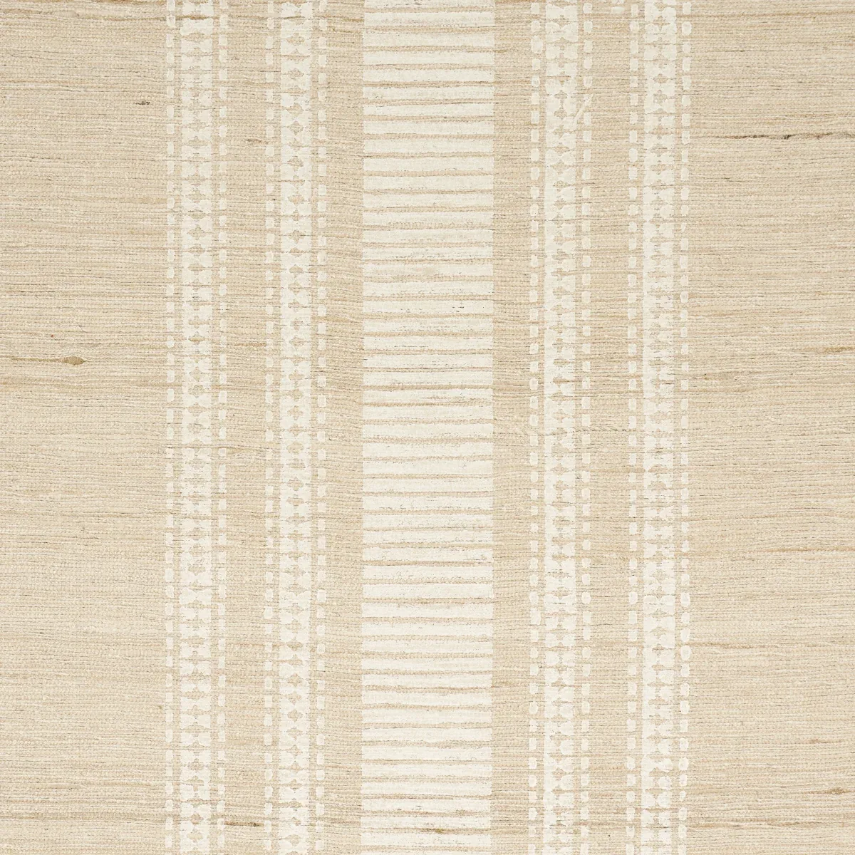 CASSIA HANDWOVEN SILK STRIPE Fabric – NATURAL | Schumacher | CASSIA HANDWOVEN SILK STRIPE fabric NATURAL color by Schumacher