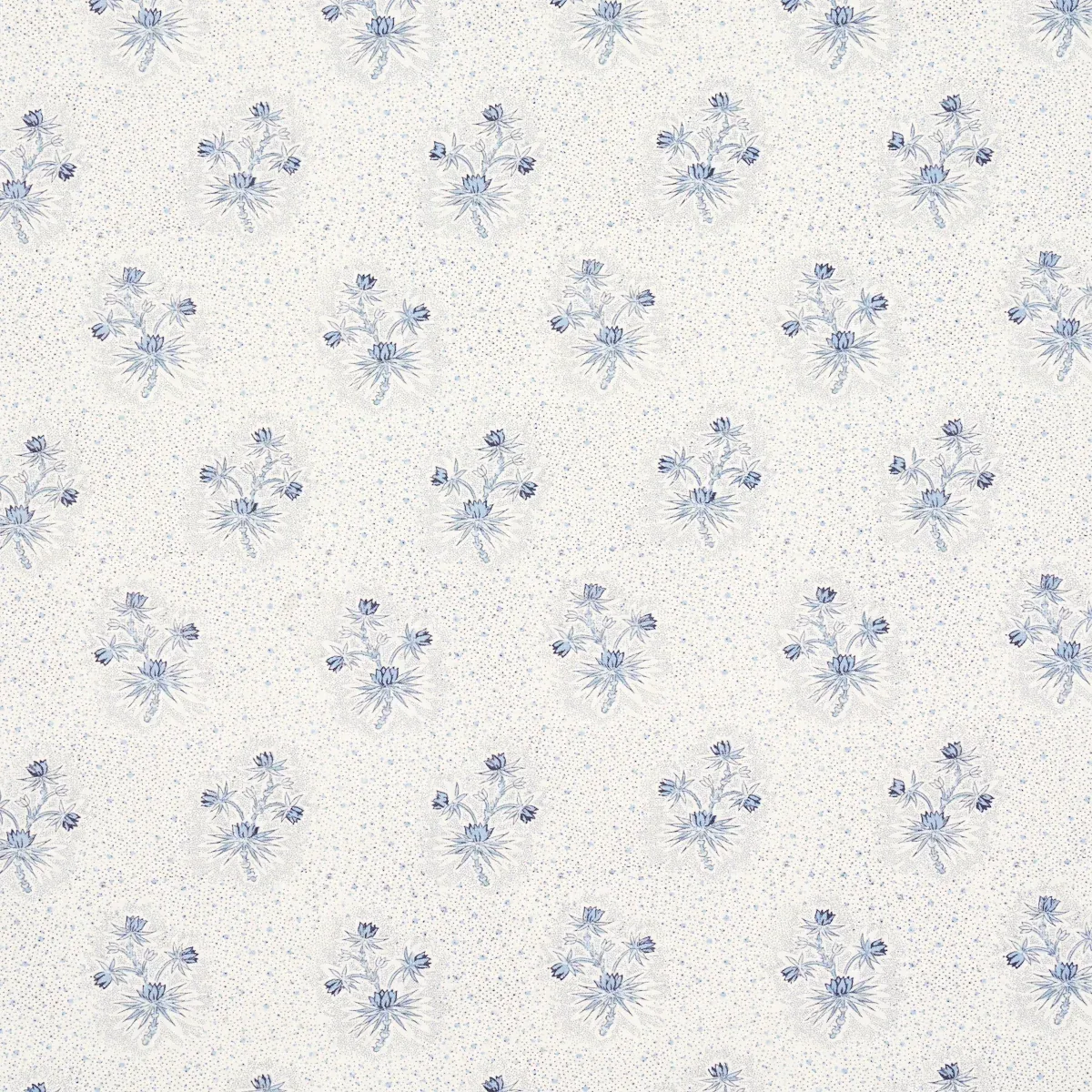 CASSIS FLORAL Fabric – BLEU | Schumacher | Wallpaper Twins CASSIS FLORAL fabric BLEU color by Schumacher