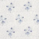 CASSIS FLORAL Fabric – BLEU | Schumacher | Wallpaper Twins CASSIS FLORAL fabric BLEU color by Schumacher