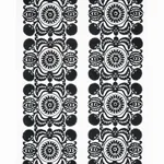 CASTANET EMBROIDERY Fabric – BLACK | Schumacher | Wallpaper CASTANET EMBROIDERY fabric BLACK color by Schumacher